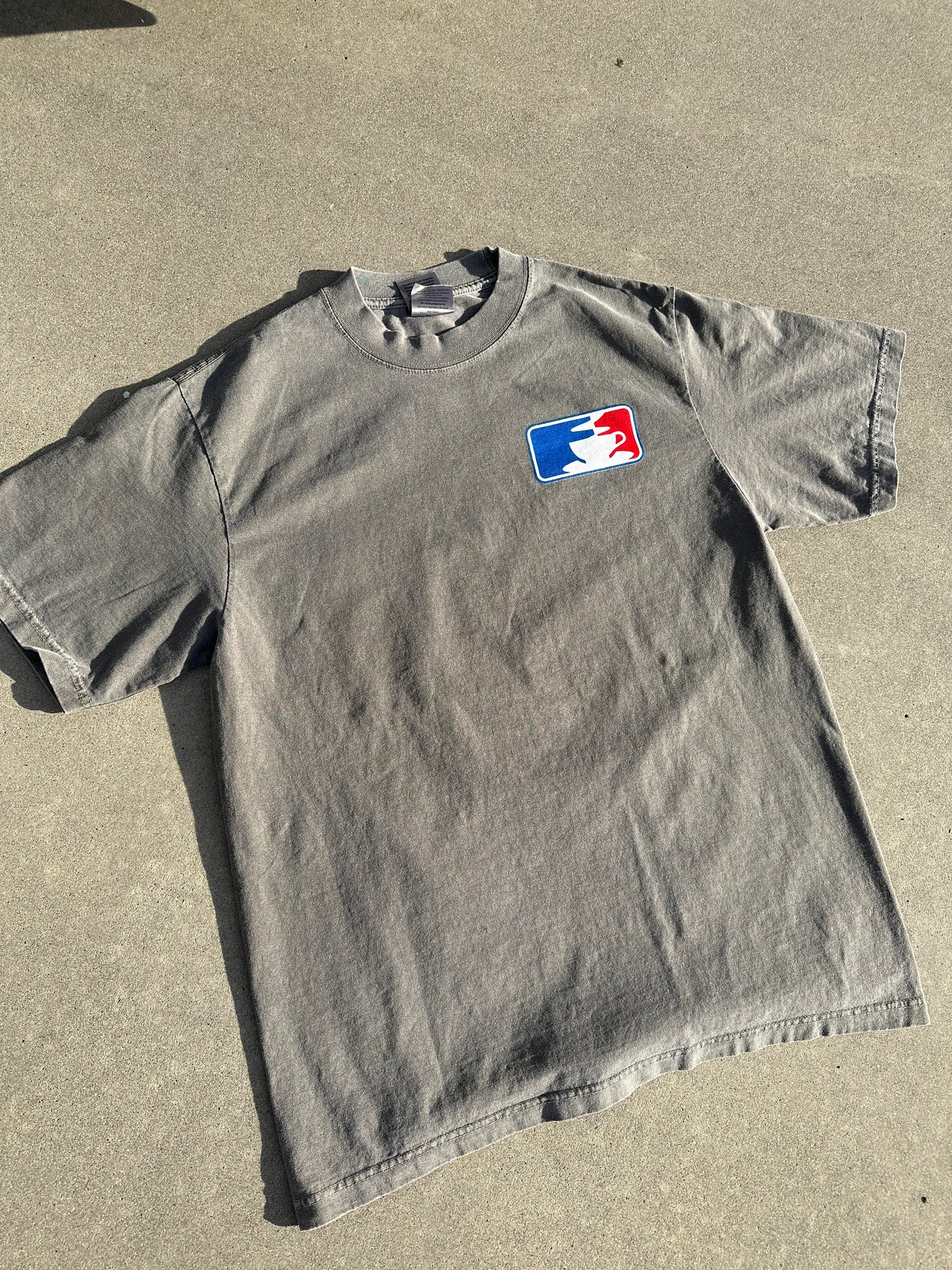 Cement gray heavyweight t-shirt