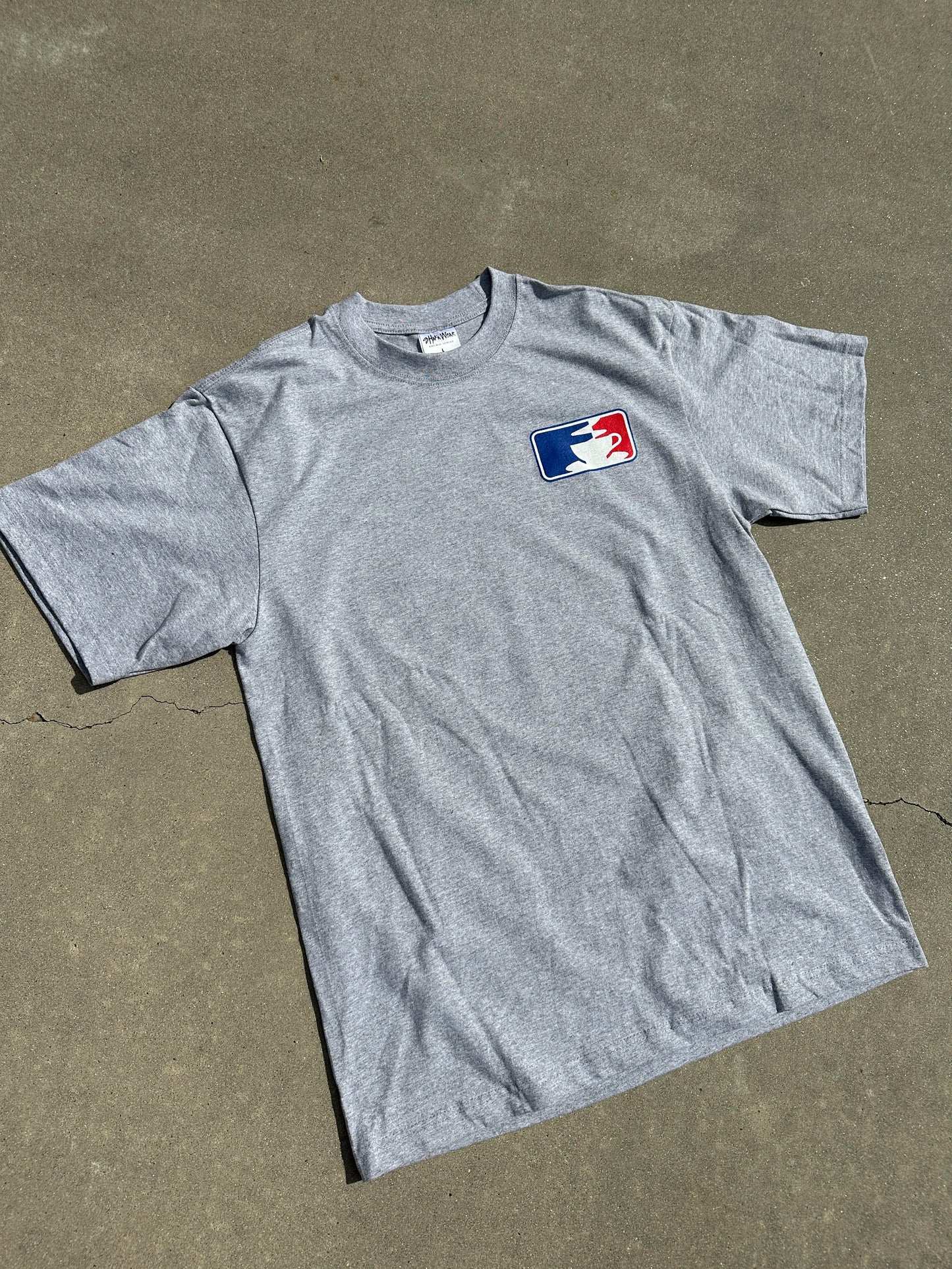 Heather gray heavyweight t-shirt