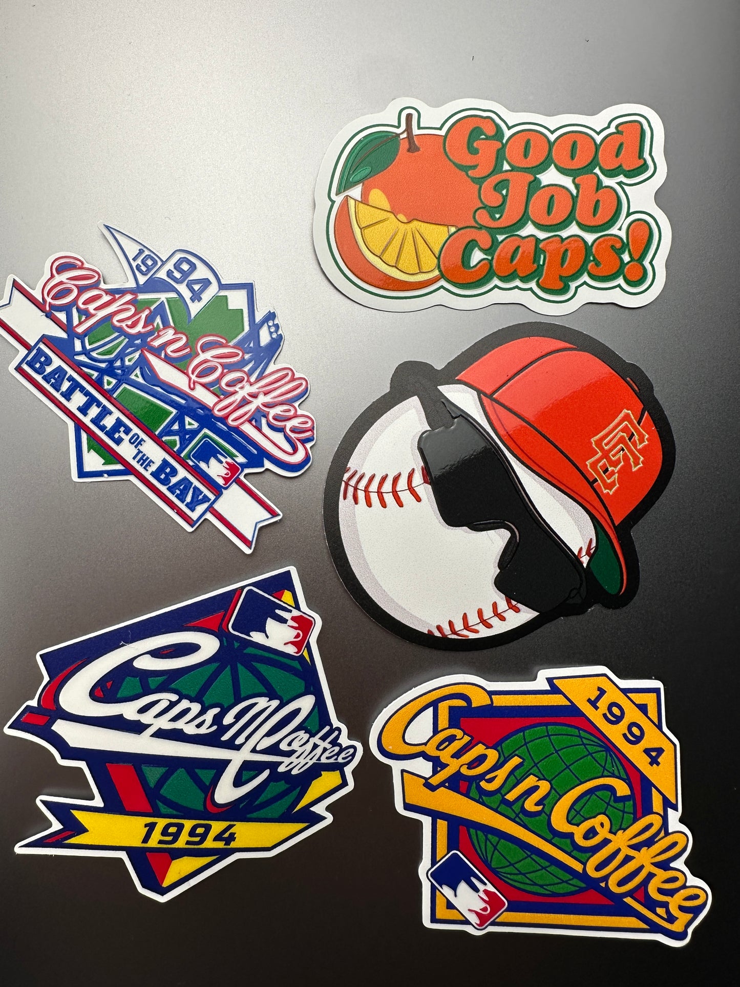 5 Piece Sticker Pack